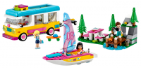 LEGO FRIENDS Le camping-car et le voilier de la forêt 2021